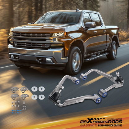 Front Upper Control Arm Set for Chevy Silverado GMC Sierra 1500 (2019–2023)