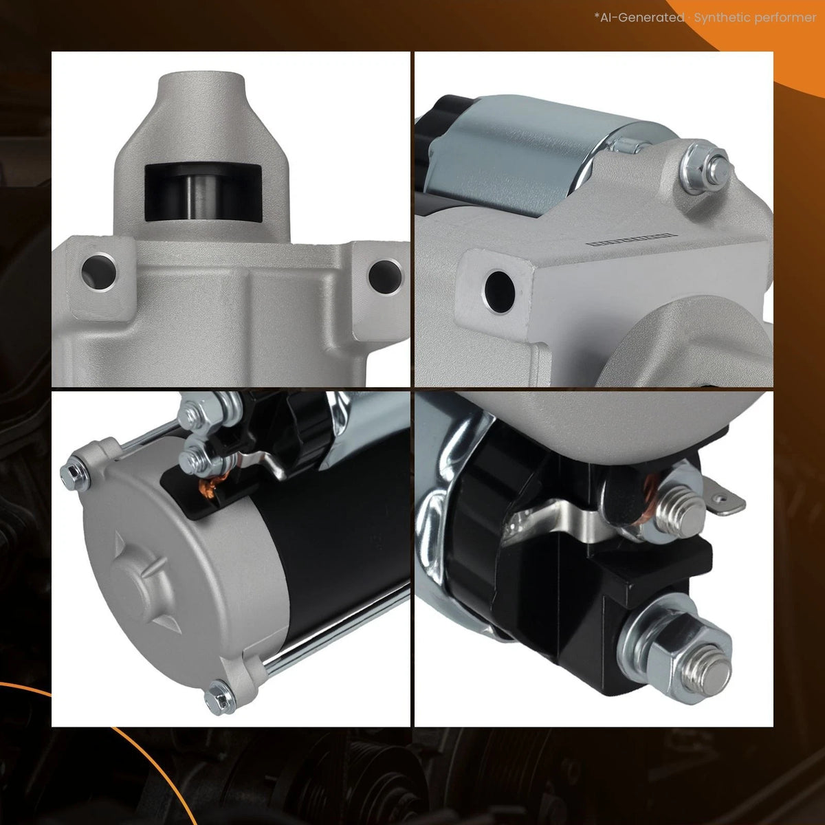 12V Starter for John Deere X465/Gator TH (AM133646, MIA11409)