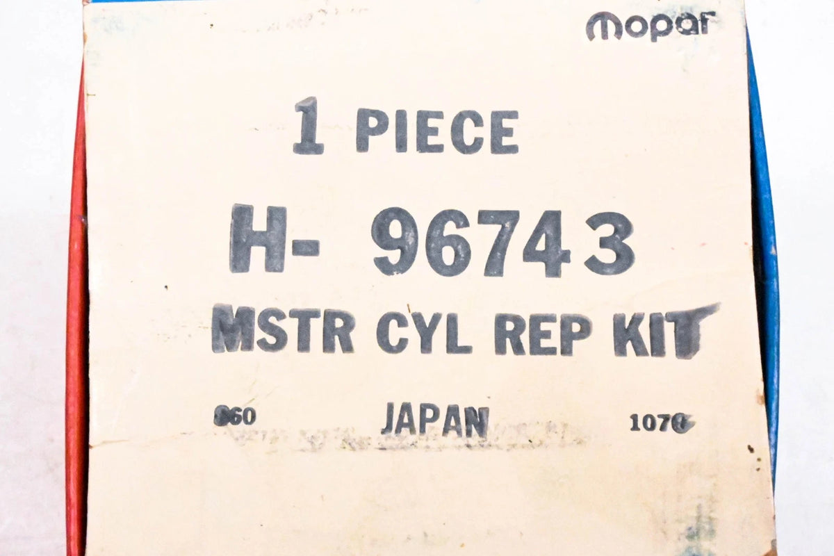 Master Cylinder Repair Kit for Mopar H-96743 (NOS)