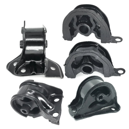 5PCS Motor & Trans Mount Set for Honda Civic Del Sol 1993–1997 1.5/1.6L