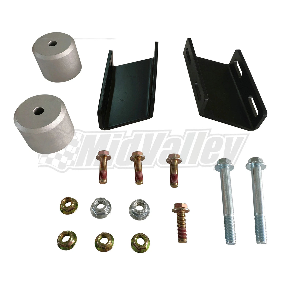 2.5" Front Leveling Lift Kit & Sway Bar Brackets for Ford F250 F350 (2008–2023)