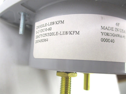 Voltmeter 2VDC 0-60 for Miller Electric (250320LE-LE8/KFM)