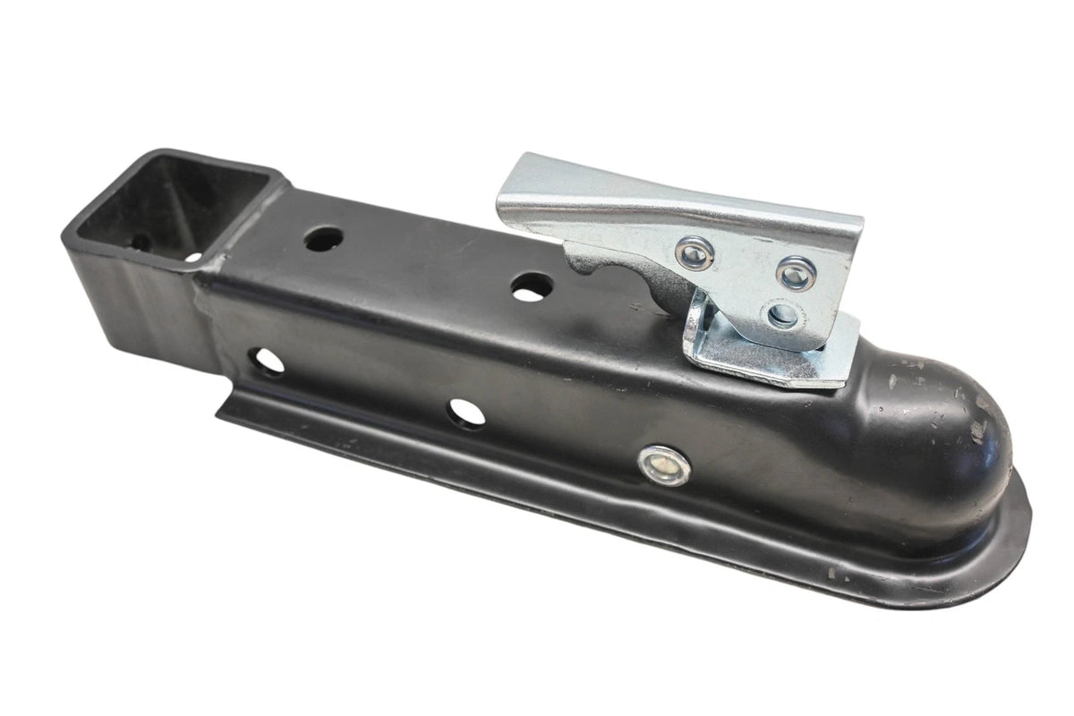 Black Trigger-Style Trailer Coupler for Quick Products (1-7/8" Ball)