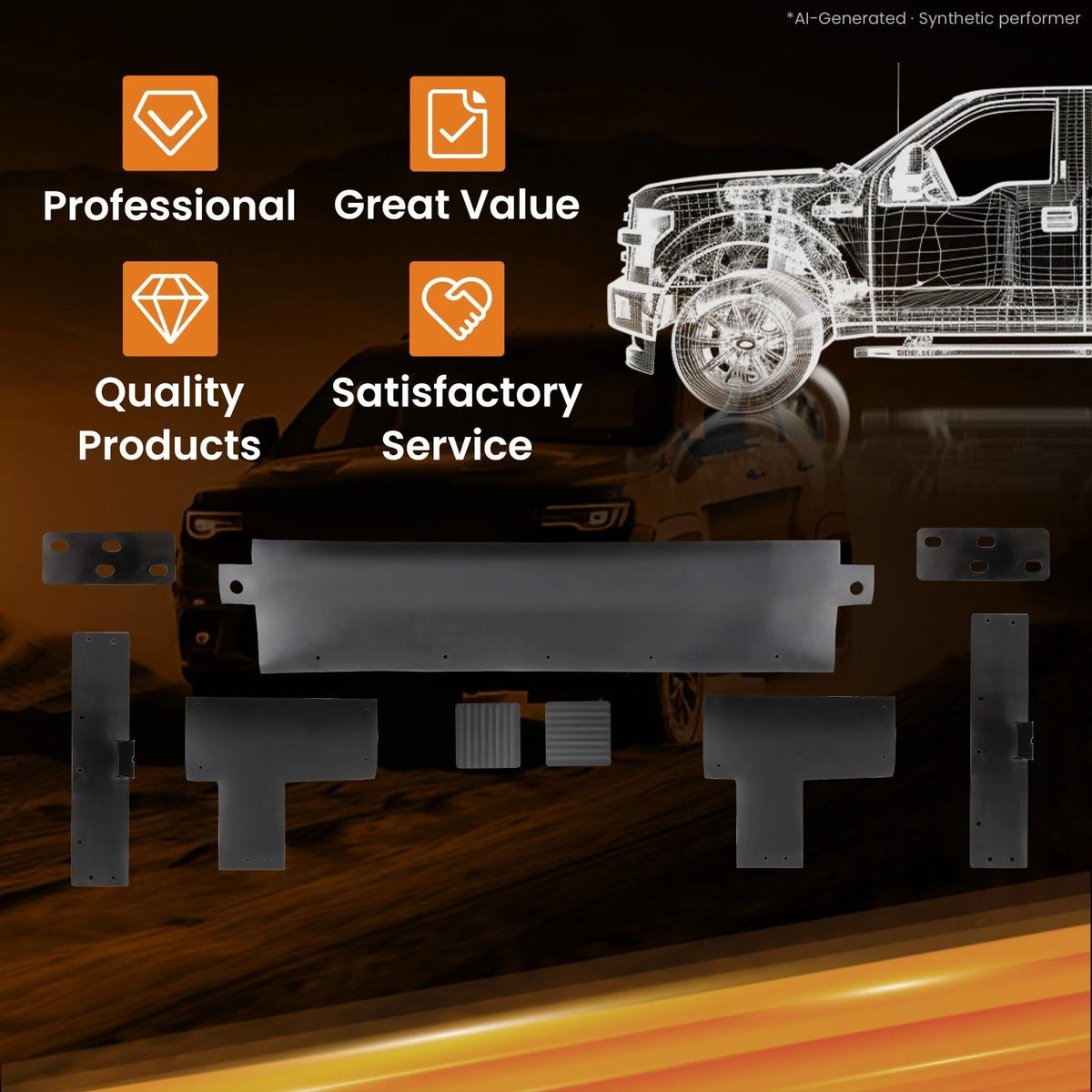 3" Lift Kit for Ford F-150 2WD 4WD (2004–2005)