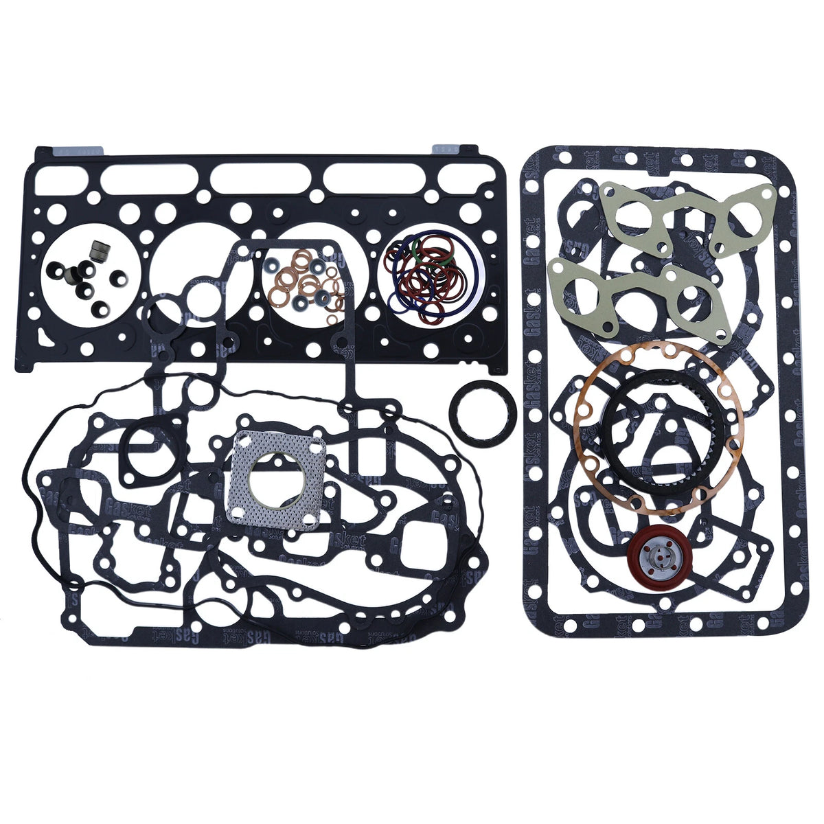 Full Gasket Set 07916-29505 07916-29515 for Kubota V2203 V2203T (1990–2023)