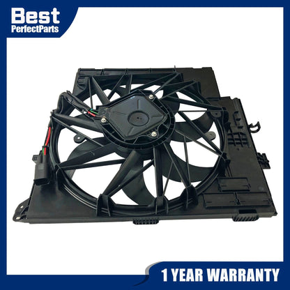 Radiator Cooling Fan Assembly for BMW X3 X4 (2013–2018)