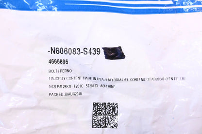 Bolt for Ford (N606083-S439, 4665895)
