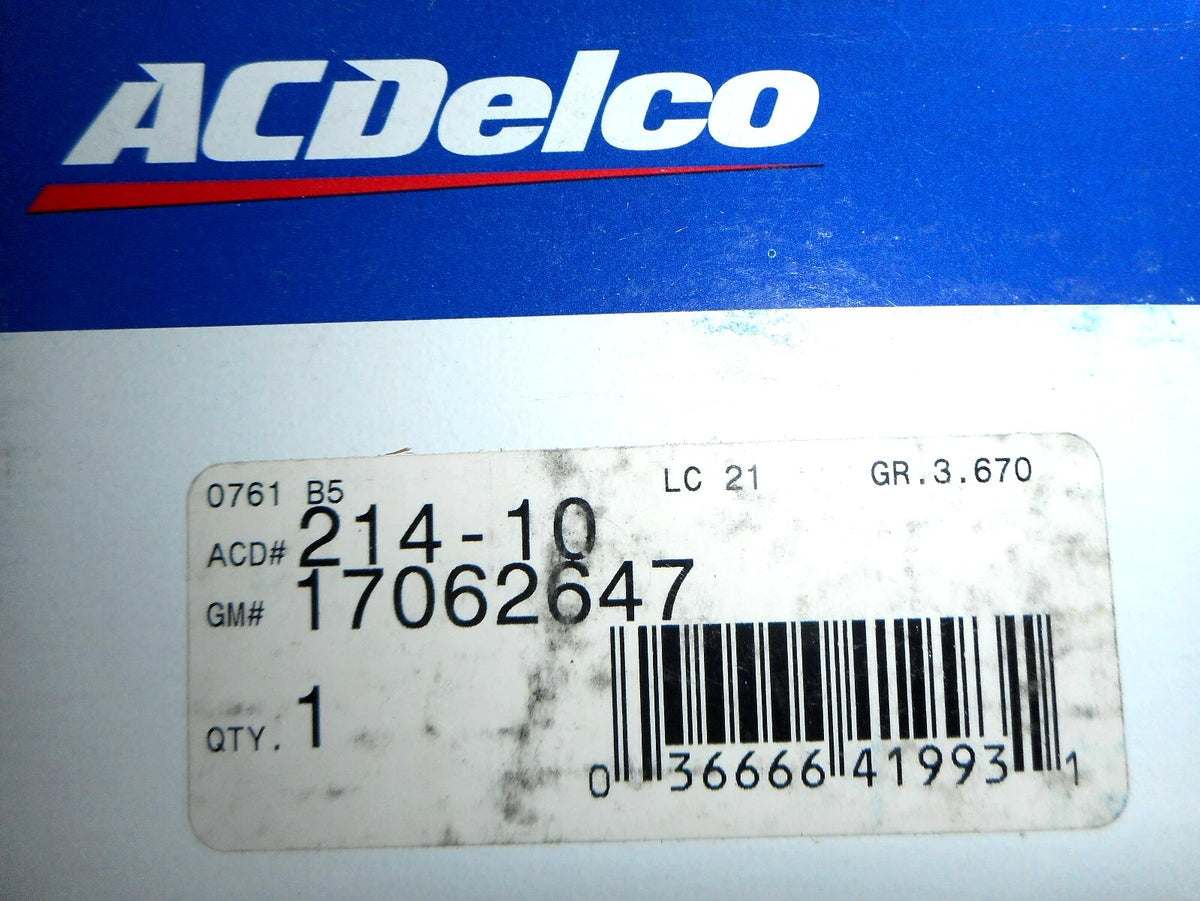 Acdelco Secondary Air Injection Bypass Valve 214-10 for GM (17062647)