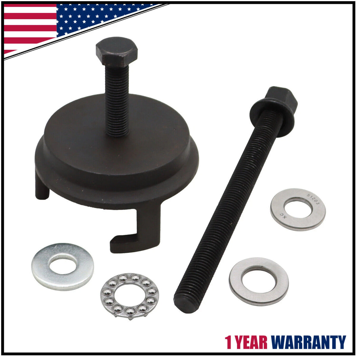Harmonic Balancer Puller & Installer Tool Set for GM LS1 LS2 LS3 LS4 LSX (2000–2023)