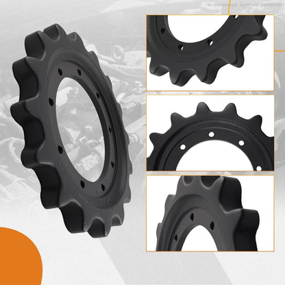 Drive Sprocket 9 Bolt for Takeuchi TL12R2 TL12V2 (2012–2023) 0691600011 16 Teeth