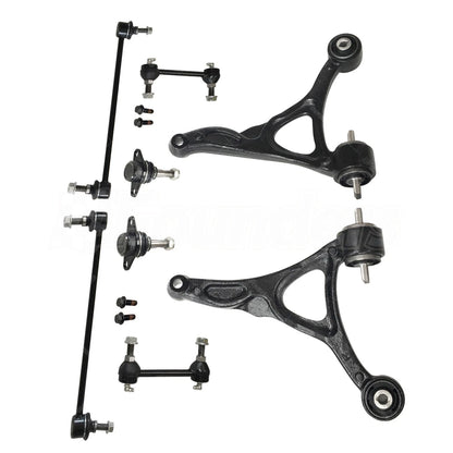Front Lower Control Arm Ball Joint Sway Bar Link Kit for Volvo XC90 (2003–2011)