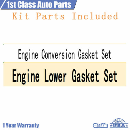 Engine Conversion Gasket Set for Dodge Chrysler Jeep Ram Mitsubishi 4.7L (1999–2013)