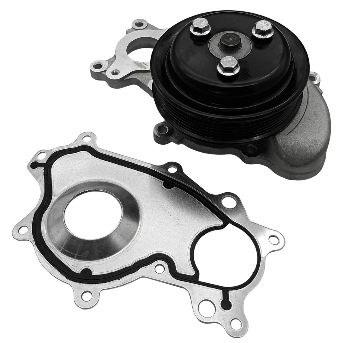 Water Pump with Pulley & Gasket for Ford F-150 Mustang Transit-150 250 (2011–2020)