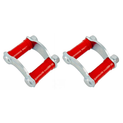 2PC Leaf Spring Polyurethane Shackle for Chevy Bel Air/Nomad 150/210 (1955)
