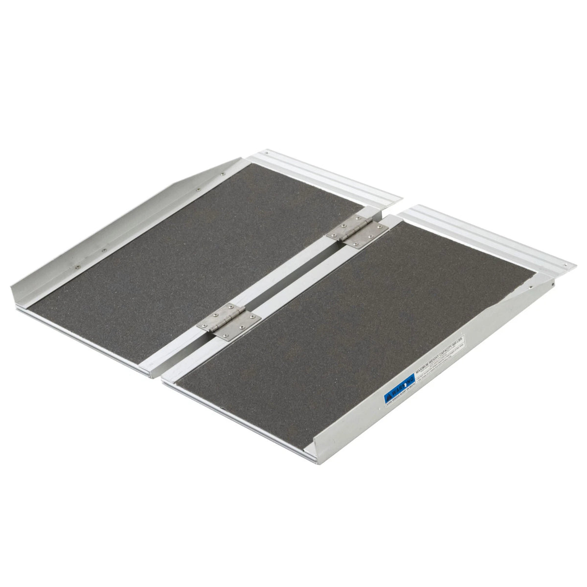 2' L Aluminum Single-Fold Wheelchair Ramp for Wheelchairs (600 lb Capacity)