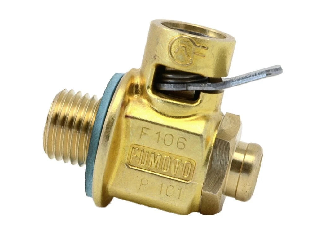 Fumoto F106S Quick Oil Drain Valve M14-1.5 + SL10 Elbow for