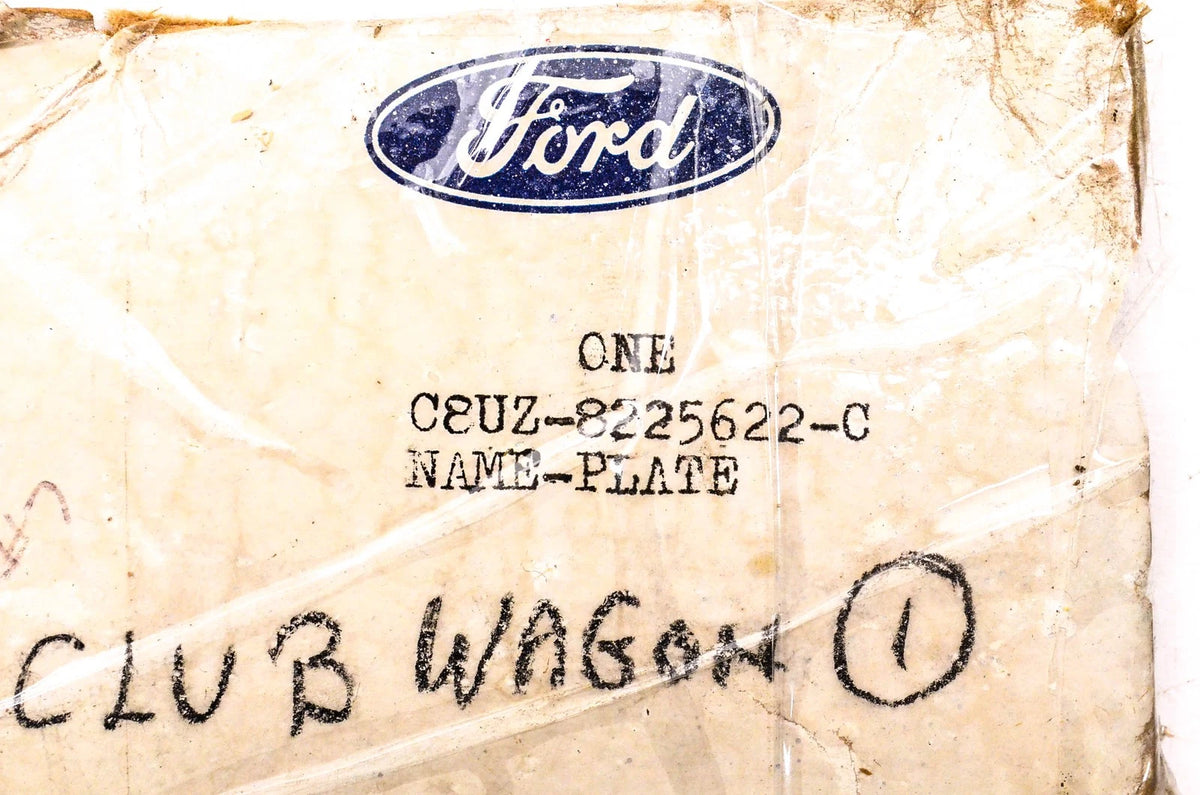 Quarter Panel Name Plate for Ford (C8UZ-8225622-C)