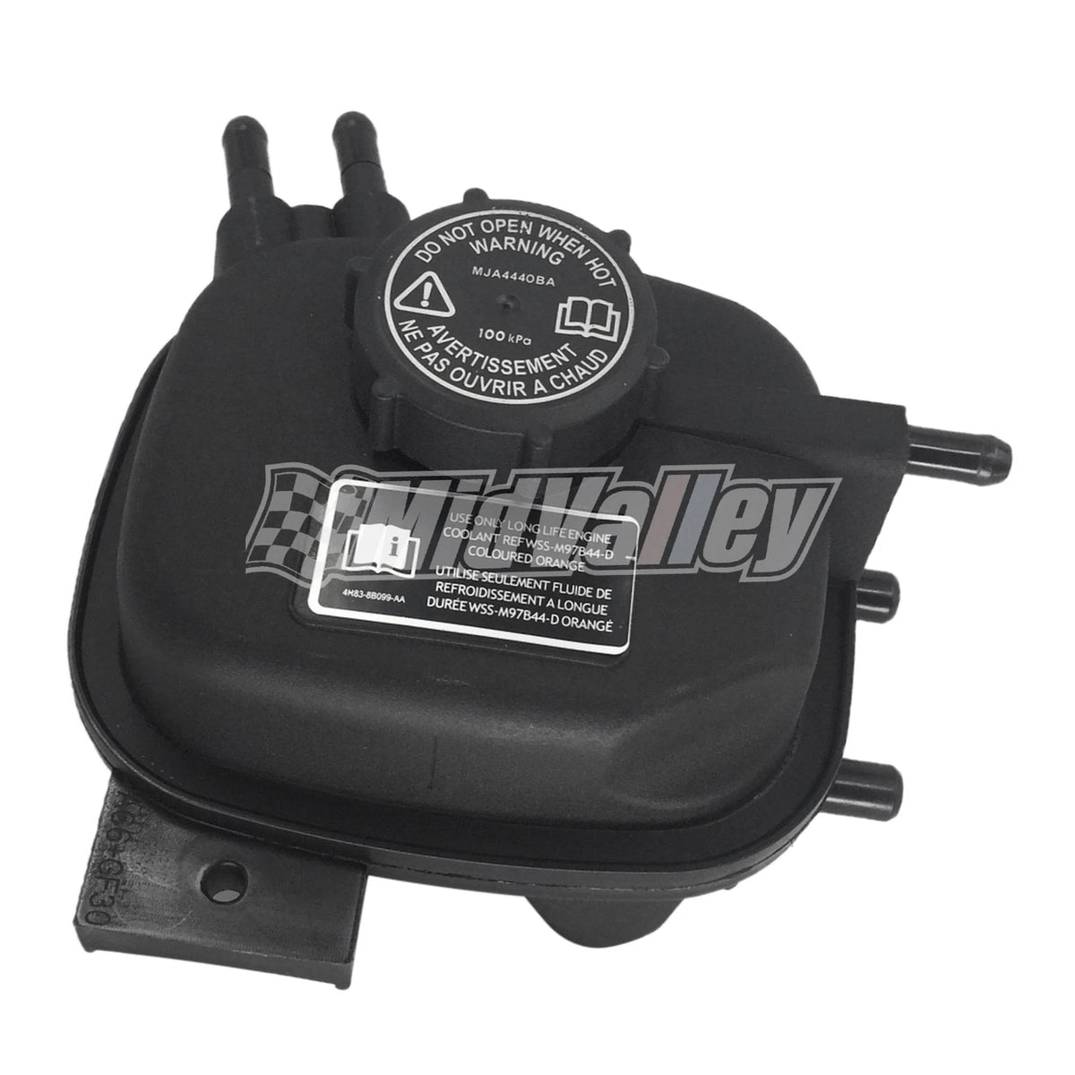 Engine Coolant Overflow Recovery Tank w/Cap for Jaguar XK8 (1997–2006)