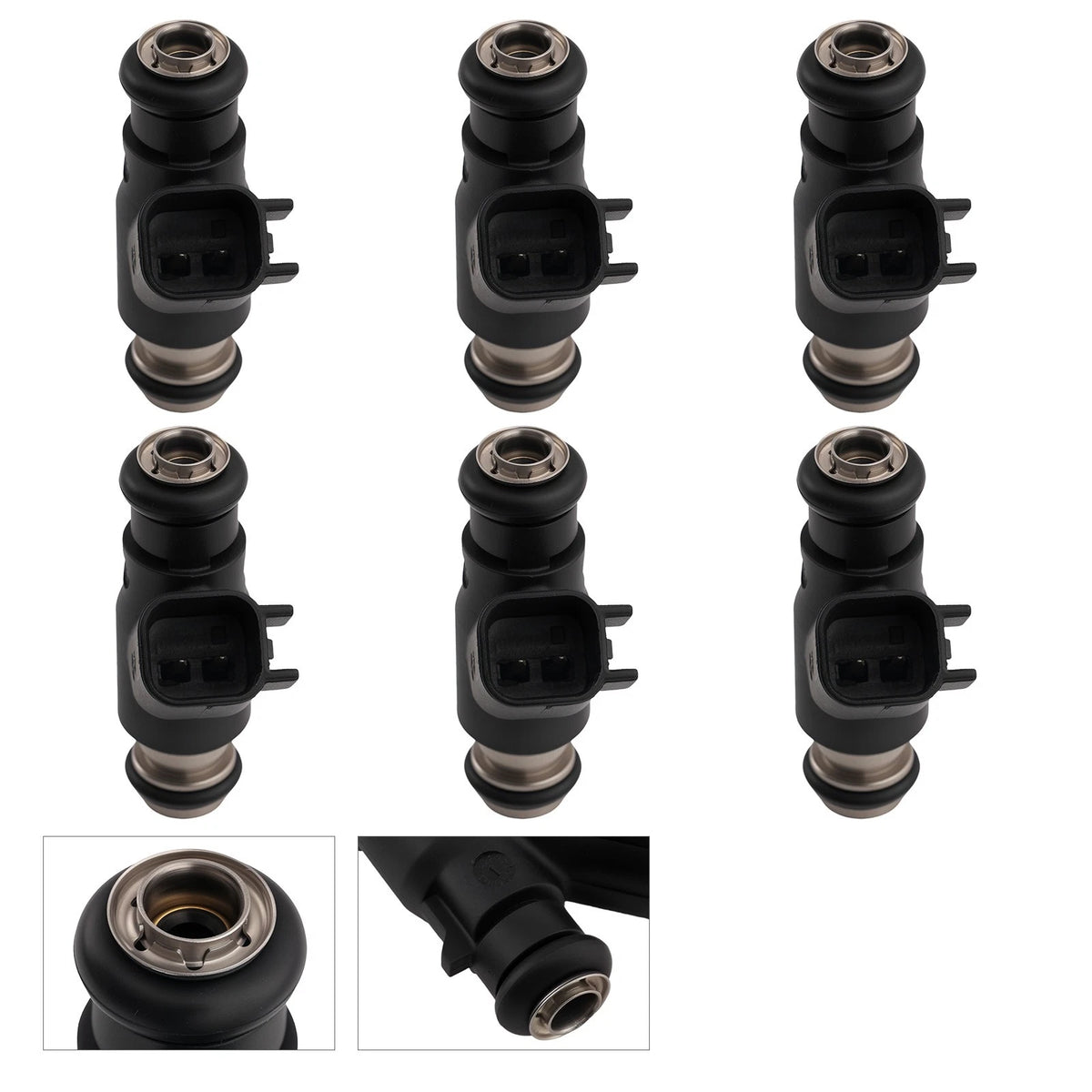 Set of 6 Fuel Injectors for Kia Sorento Amanti Sedona 3.3L 3.8L (2006–2010) 353103C000