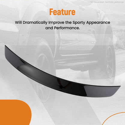 ABS Rear Trunk Spoiler Wing for Chrysler 300 300C 300S (2011–2023) Black