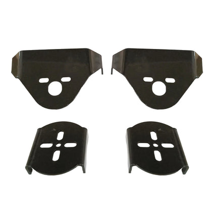 Set of 4 Rear Bag Mounting Brackets for Air Ride Suspension (Weld On)