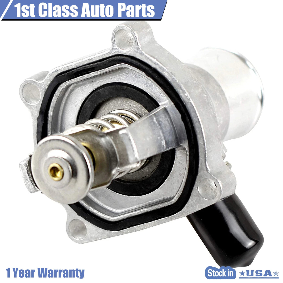 Engine Coolant Thermostat & Housing for Chevrolet Aveo Sonic Cruze (2009–2016)