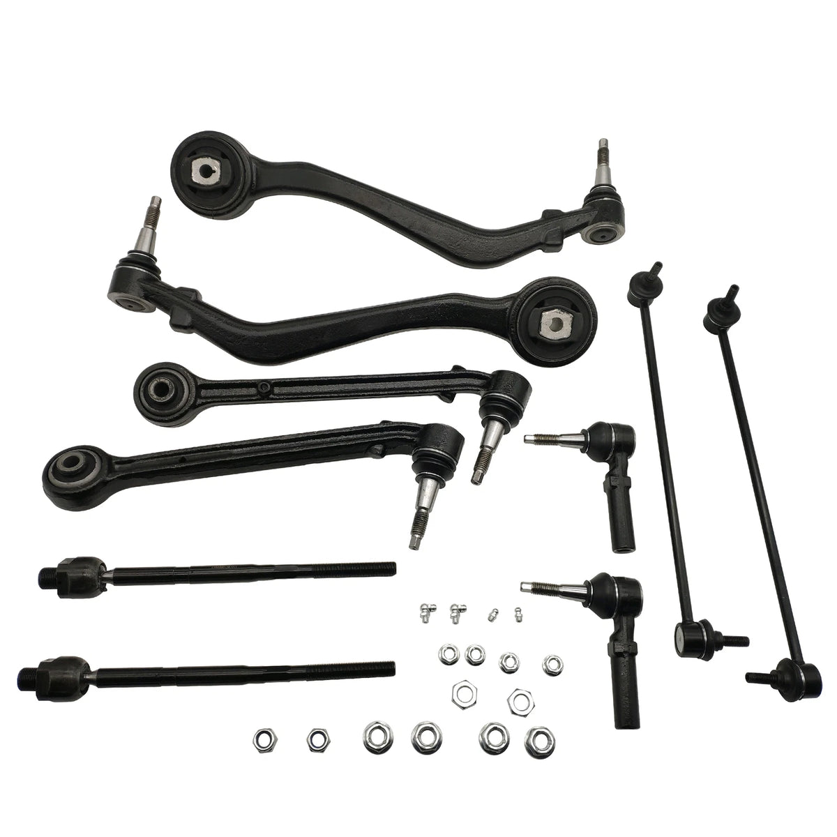 10X Front Lower Control Arms & Tie Rods Sway Bars for Chevy Camaro (2010–2015)