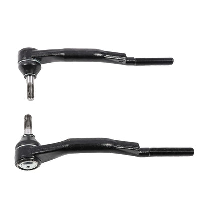 Set of 2 Front Inner Outer Tie Rods for Chevy Trailblazer GMC Envoy (2002–2009)