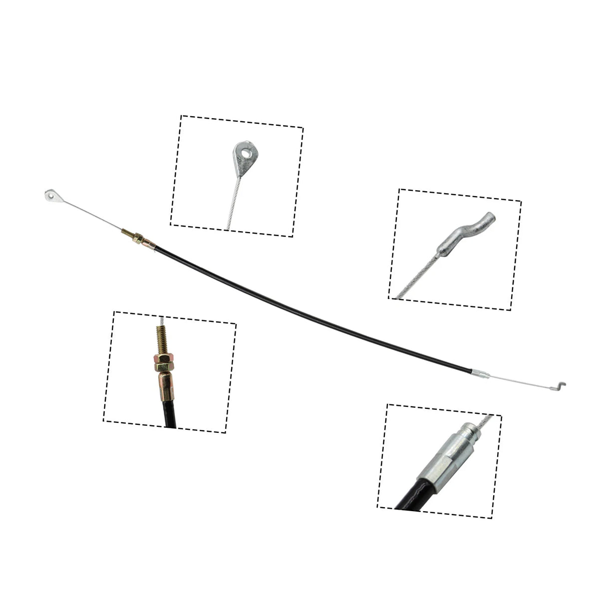 Cowl Latch Cable for Mercury Verado (Part # 889694, 8M0080491, 8M0153958)