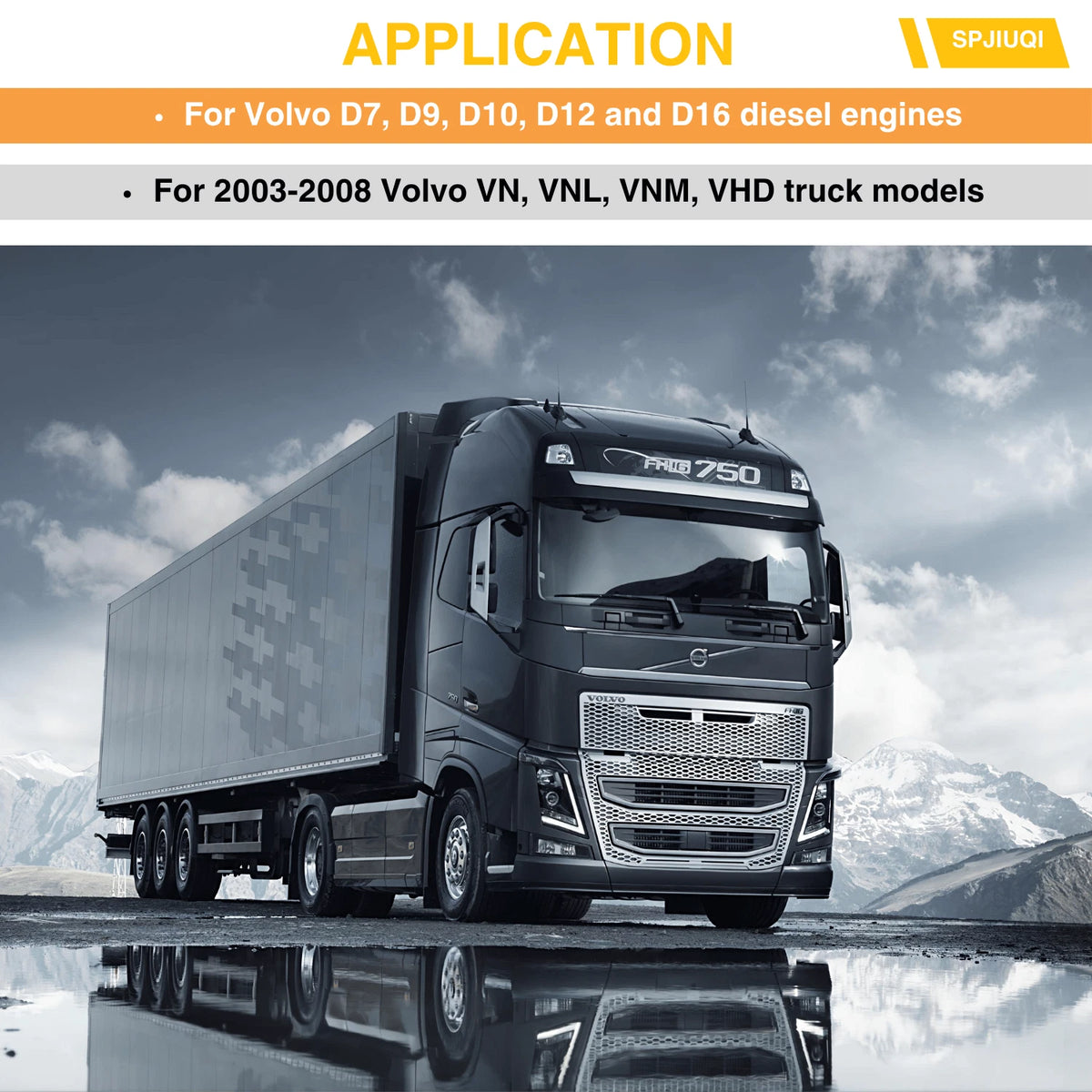 Oil Pressure Temperature Sensor for Volvo D12 VN VNL VHD (2000–2023) 1077574 23713681