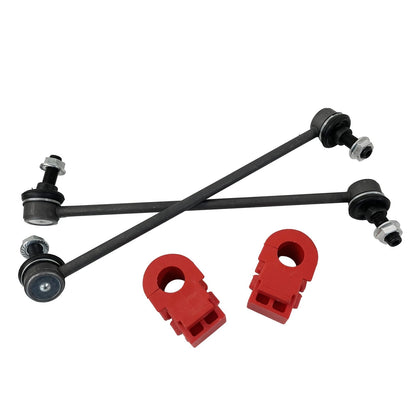 4Pcs Front Stabilizer Sway Bar Link & Bushings for Nissan Rogue (2008–2013)