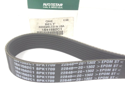 Serpentine V-Belt 8PK1709 for International (1841562C1)