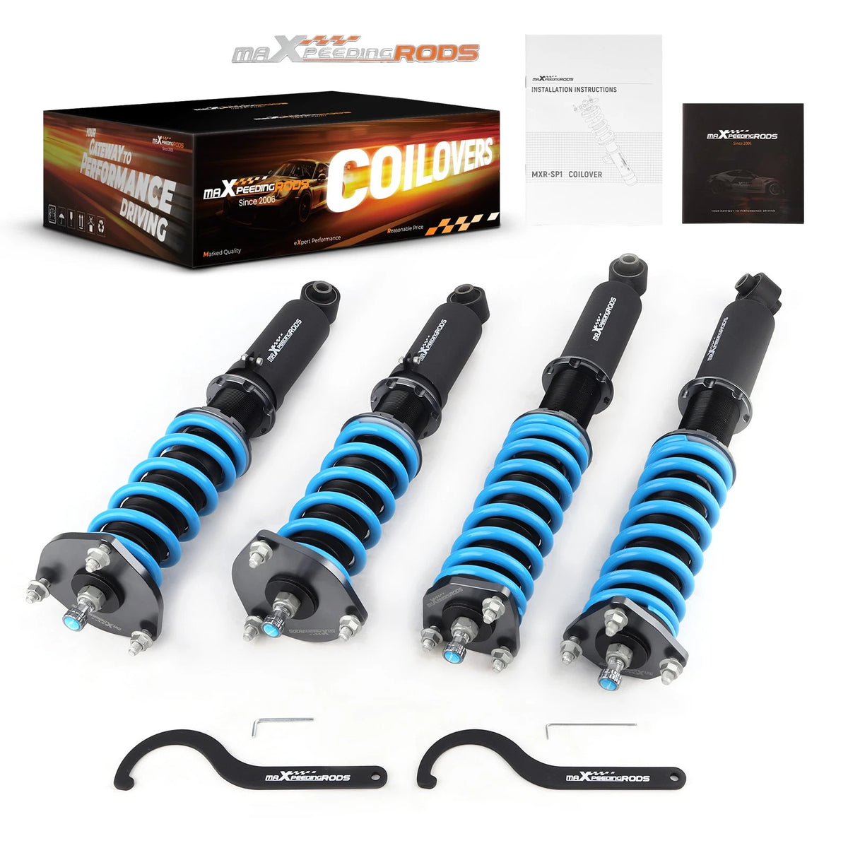 MaXpeedingrods 24 Way Coilovers Shocks Struts Kit for Lexus SC430 (2001–2010)