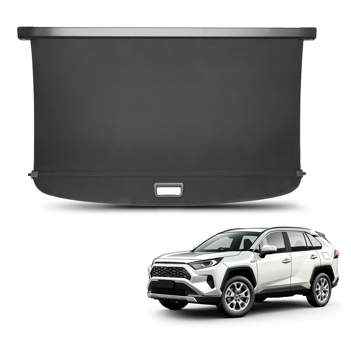 Trunk Cover for Toyota RAV4 MK5 (2019–2025) Retractable Cargo Shelf