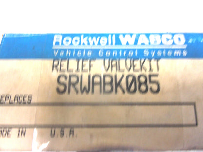 Pressure Relief Valve Kit for Meritor Rockwell WABCO (SRWABK085)