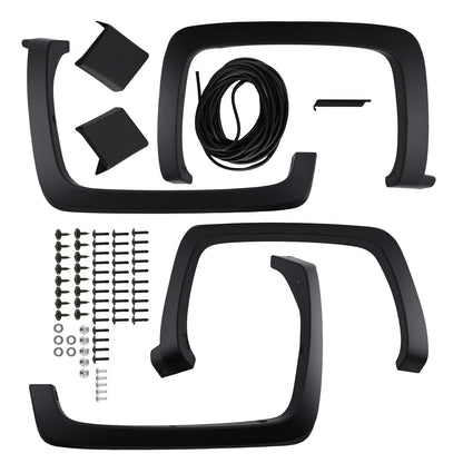 Complete Fender Flares Set for Chevrolet Silverado 2500HD 3500HD (2015–2019)