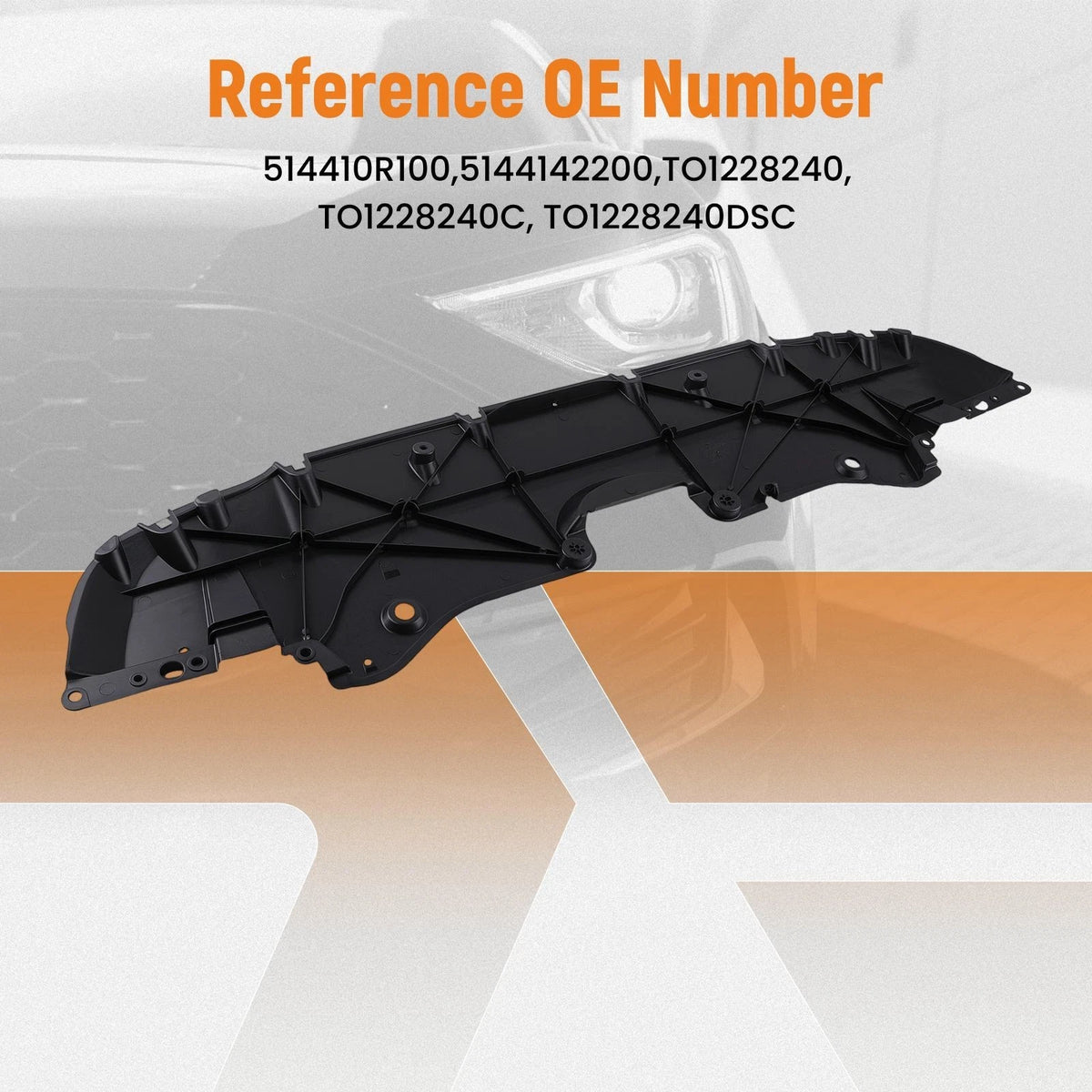 Front Engine Undertray for Toyota RAV4 2.5L (2019–2024) 5144142200