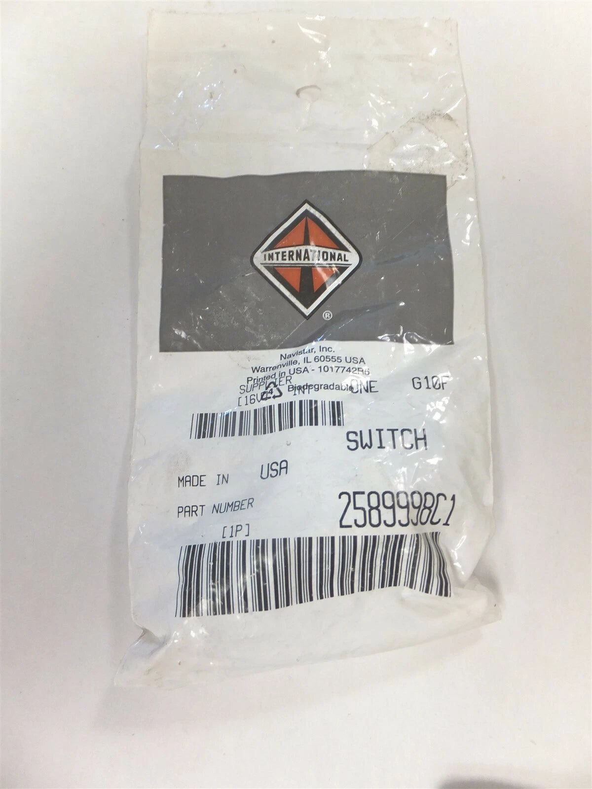 Stop Light Switch for International (2589998C1)