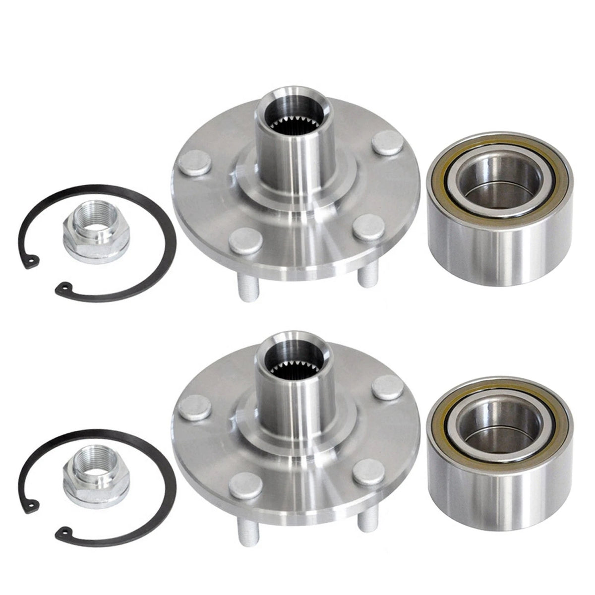 2X Front Wheel Bearing Hub 518509 for Toyota Avalon Camry Sienna ES300 (1995–2004)