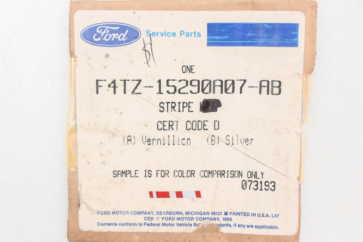 Left Side Stripe Decal for Ford (F4TZ-15290A07-AB)