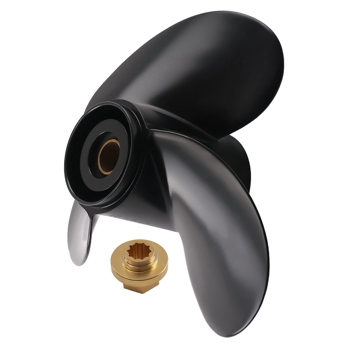 10 Spline Aluminum Propeller for Mercury 20HP 25HP (48-19640A40)