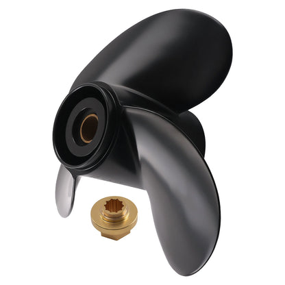 10 Spline Aluminum Propeller for Mercury 20HP 25HP (48-19640A40)