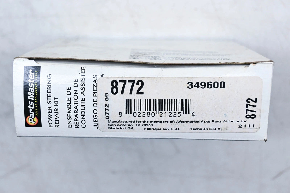 Power Steering Pump Repair Kit for Parts Master 8772, 349600, 8776178