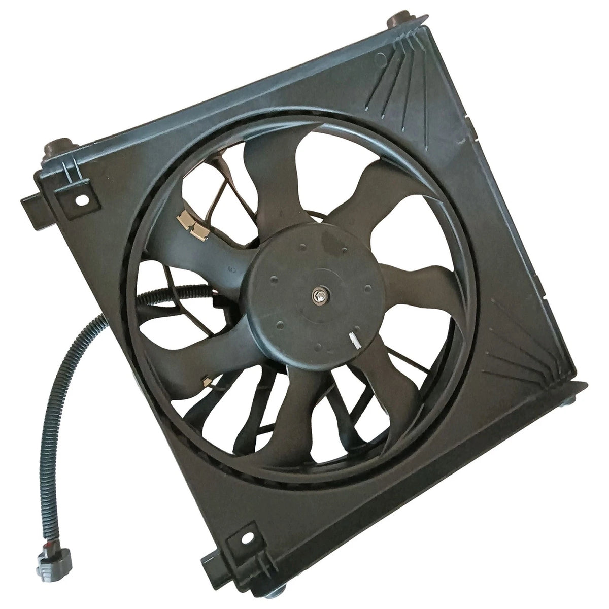 Right Engine Radiator Cooling Fan with Shroud Assembly for Tesla S (2012–2021)