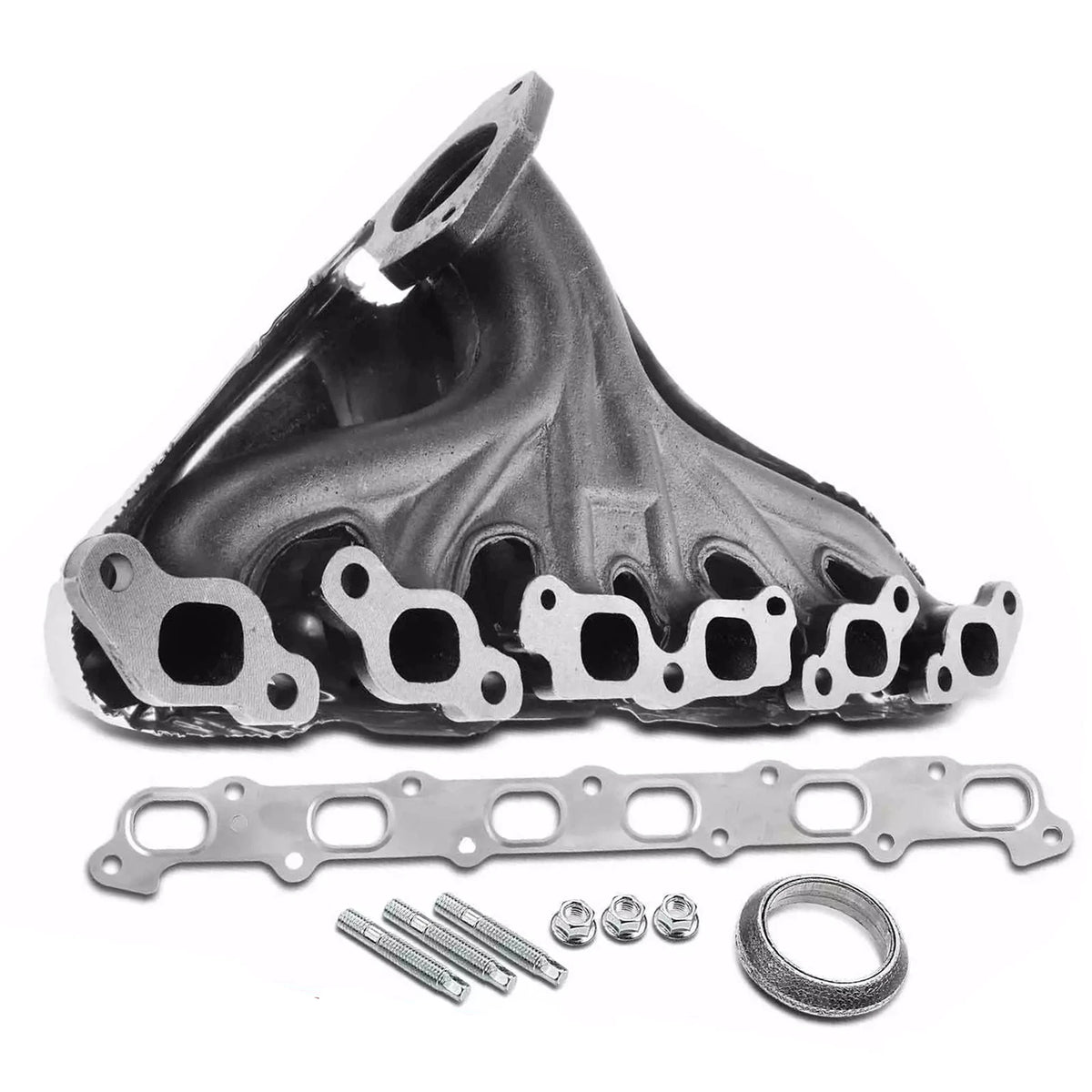 Exhaust Manifold w/ Gasket Kit for Chevy Trailblazer GMC Envoy L6 4.2L (2002–2009)
