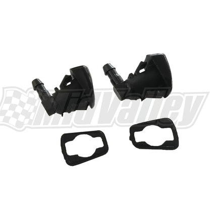 Set of 2 Windshield Wiper Washer Jet Nozzles for Ford Focus (2008–2011)