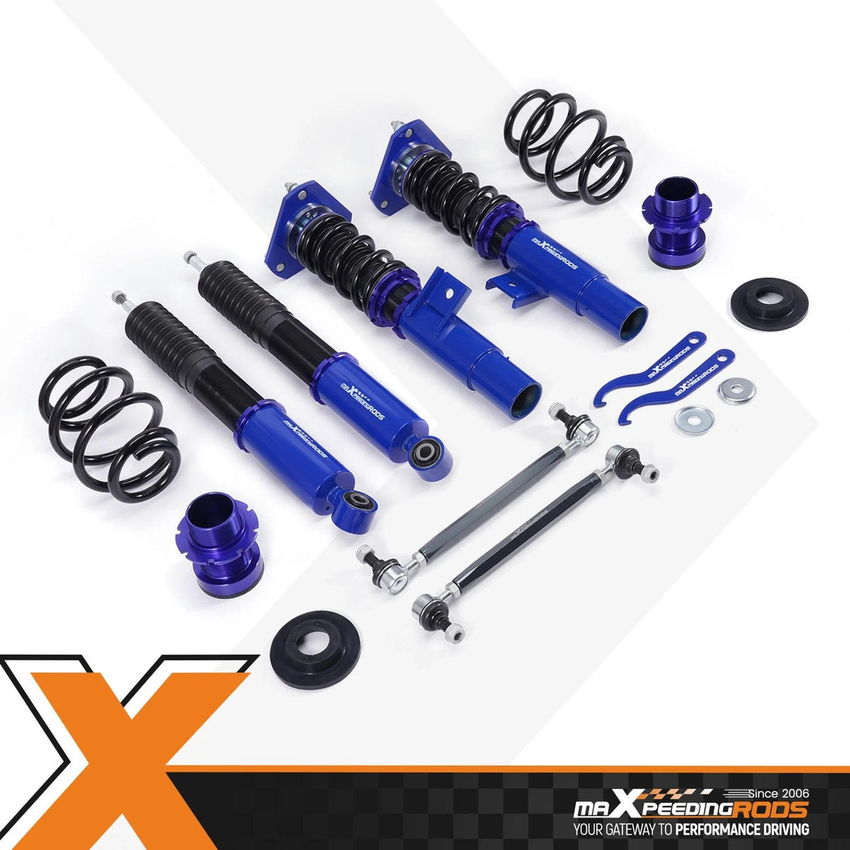 Coilover Suspension Kit for VW MK6 Golf/GTI/Jetta SportWagen (2010–2014)