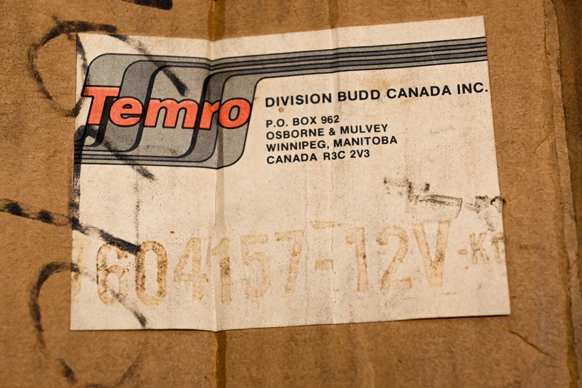 Cab & Cargo Heater Unit for Temro 8726-7640013, 604157-12V, 7604157