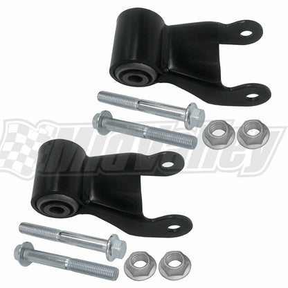 Pair of Rear Leaf Spring Shackle Kit for Dodge Ram 1500 2500 (1994–2001)