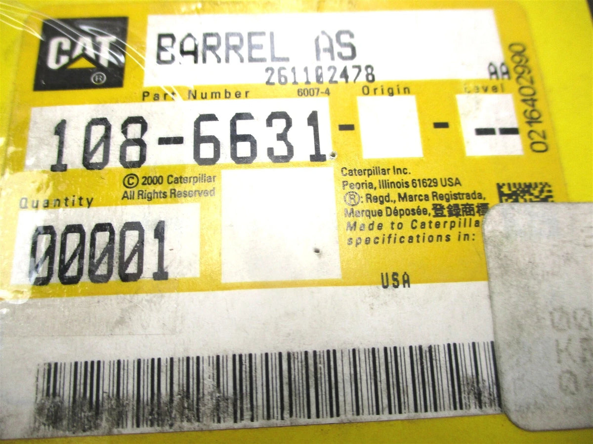 Fuel Injection Pump Barrel for Caterpillar 3406 3412 (Fits 108-6631)